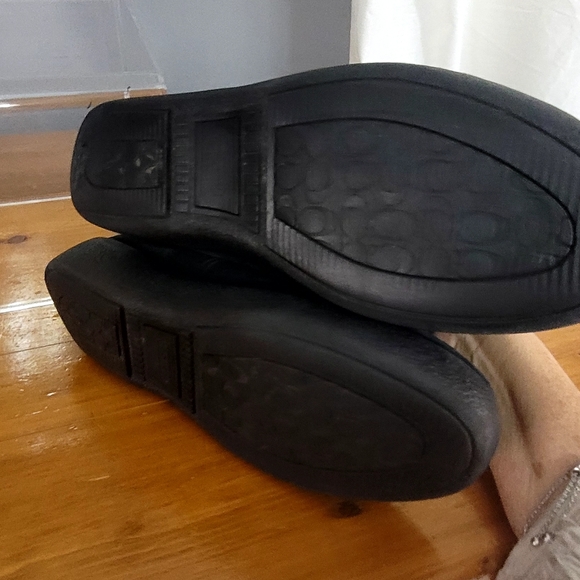 COACH $150 Tuesday Black Monogram Boot's Size 10 in Length - Picture 3 of 8